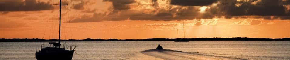 Miami Yacht Sunset